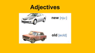 Adjectives
 