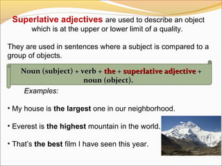 Adjectives | PPT