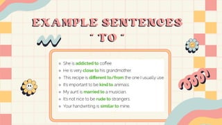 Sentences With To Adjectives & Preposition in english .pdf
