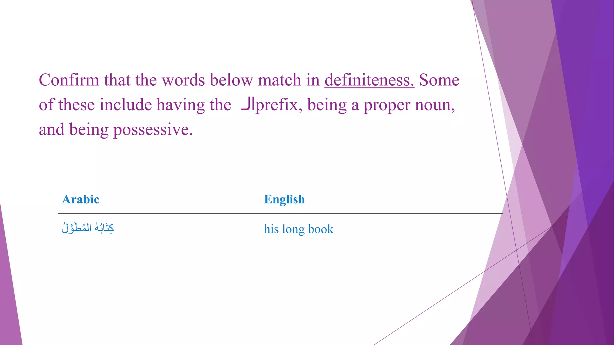 Adjectives in-english-and-arabic | PPTX