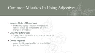 Adjectives-Report-SalvanCruz.pdf reported | PPT