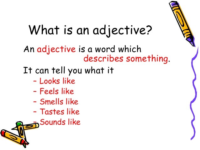 adjectives