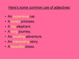 Adjectives2 | PPTX