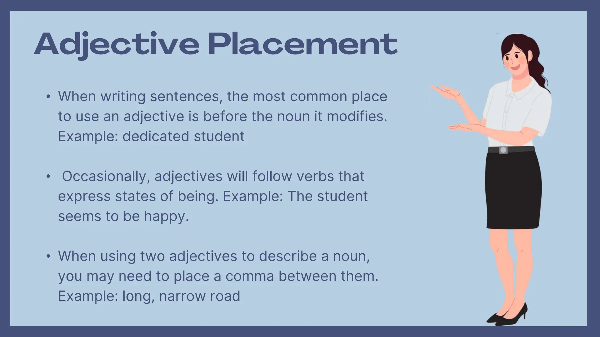 Adjectives and Adverbs-Short Understanding to tell the difference ...