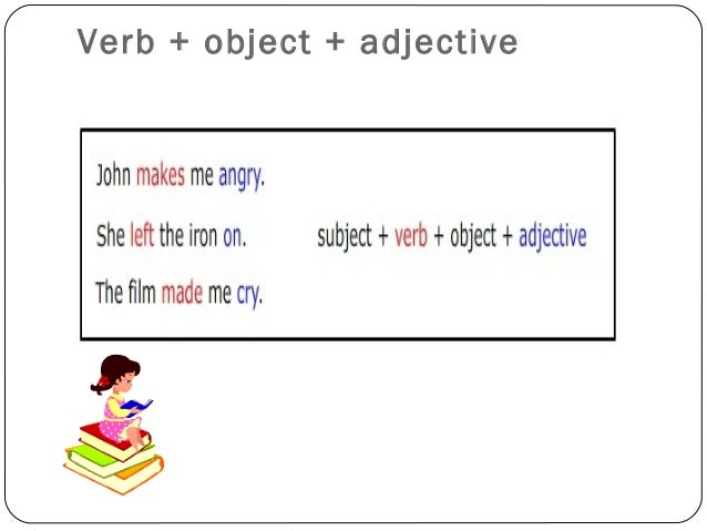 Verb object. Verb object