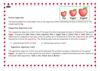 Adjectives blog 12 13 | PPT | Download Gratuito