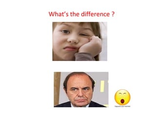 What’s the difference ?
 