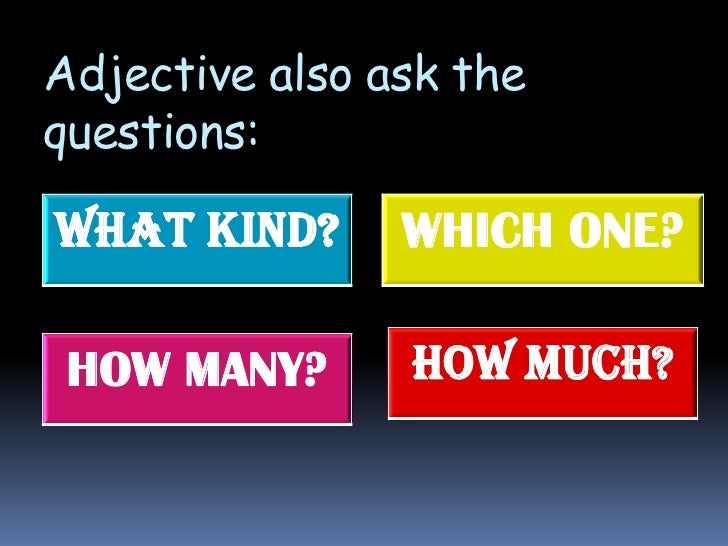 adjectives ppt adjective powerpoint