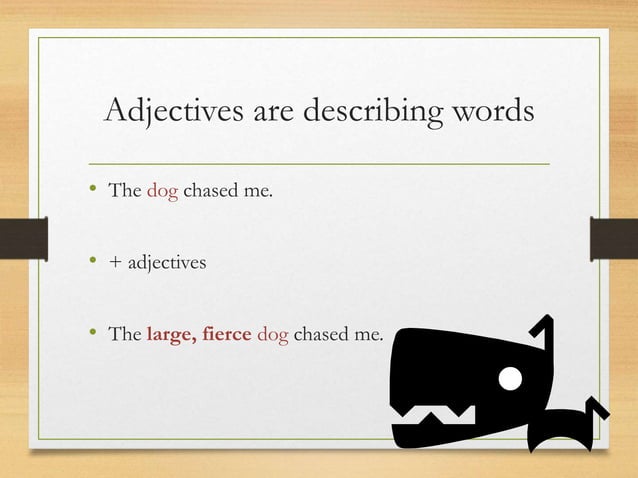 ADJECTIVE EXAMPLES 6TH GRADE visual data 7