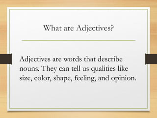 Adjectives_with_BE course 1 unit 2 grammar.pptx