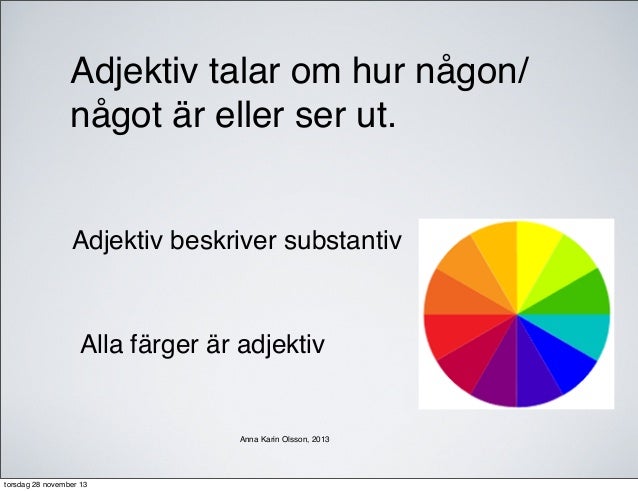 adjektiv adjektiv