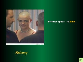 Britney spear is bald

Britney

 