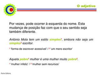 Adjetivo | PPS