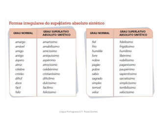 Lingua Portuguesa 6.º- Paula Gomes
 