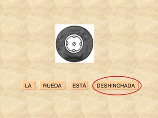 ESTÁ DESHINCHADA RUEDA LA 