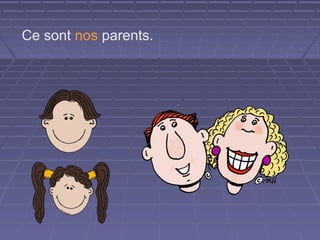 Ce sont nos parents.

 