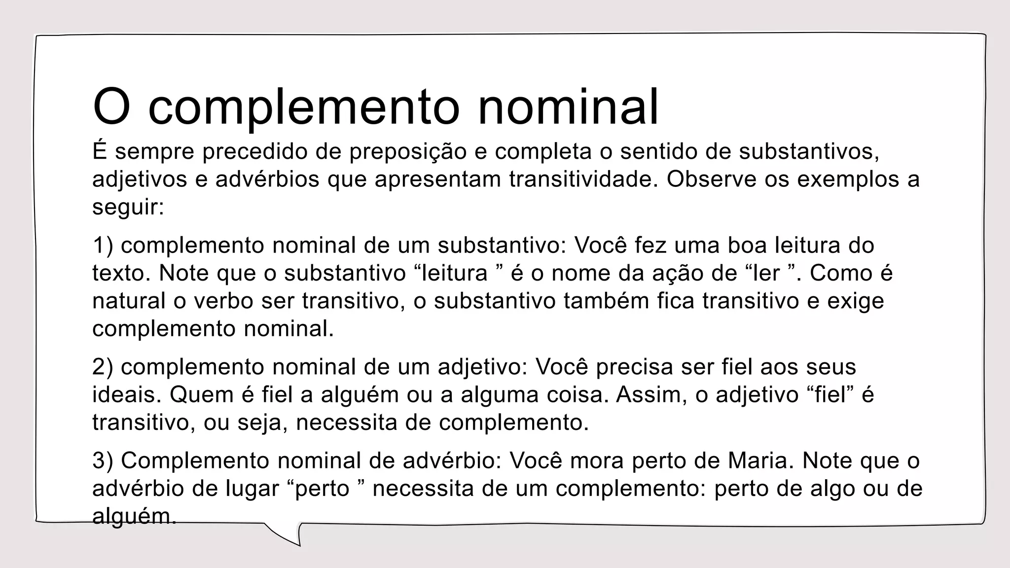 adjunto adnominal e complemento nominal.pptx