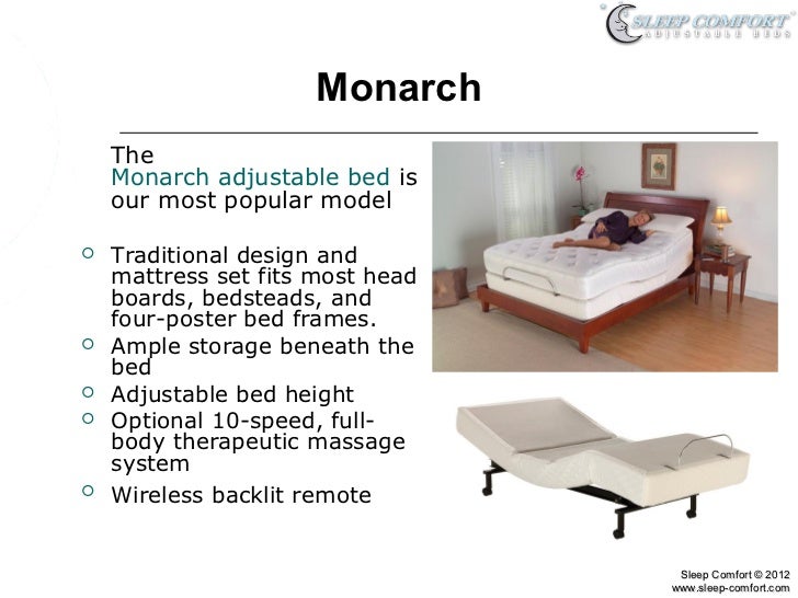 Adjustable Bed Models From Sleep Comfort