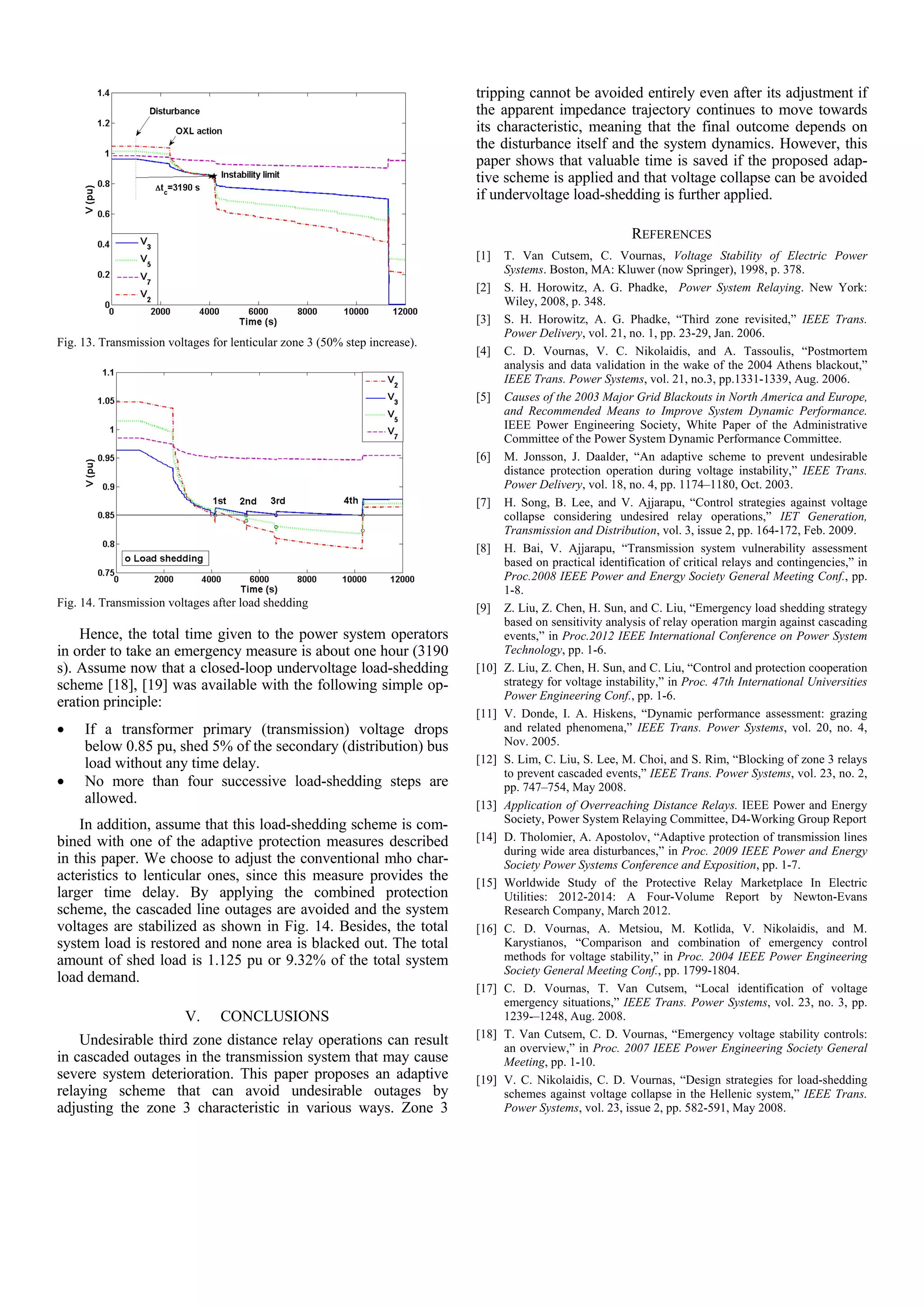 Adjusting third zone distance protection | PDF
