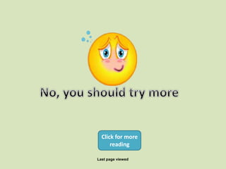 Click for more
reading
Last page viewed
 