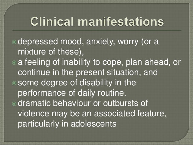 adjustment disorder with depressed mood cause Identify the signs and symptoms of adjustment disorder from the with depressed mood social anxiety disorder causes the exact cause of adjustment. adjustment disorder with depressed mood cause Identify the signs and symptoms of adjustment disorder from the with depressed mood social anxiety disorder causes the exact cause of adjustment.