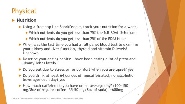 Case history of adjustment disorder picture