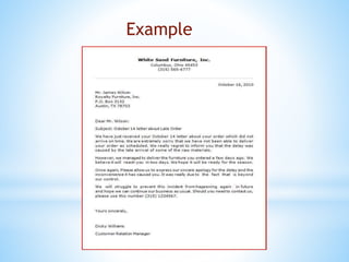 Adjustments and claim | PPTX
