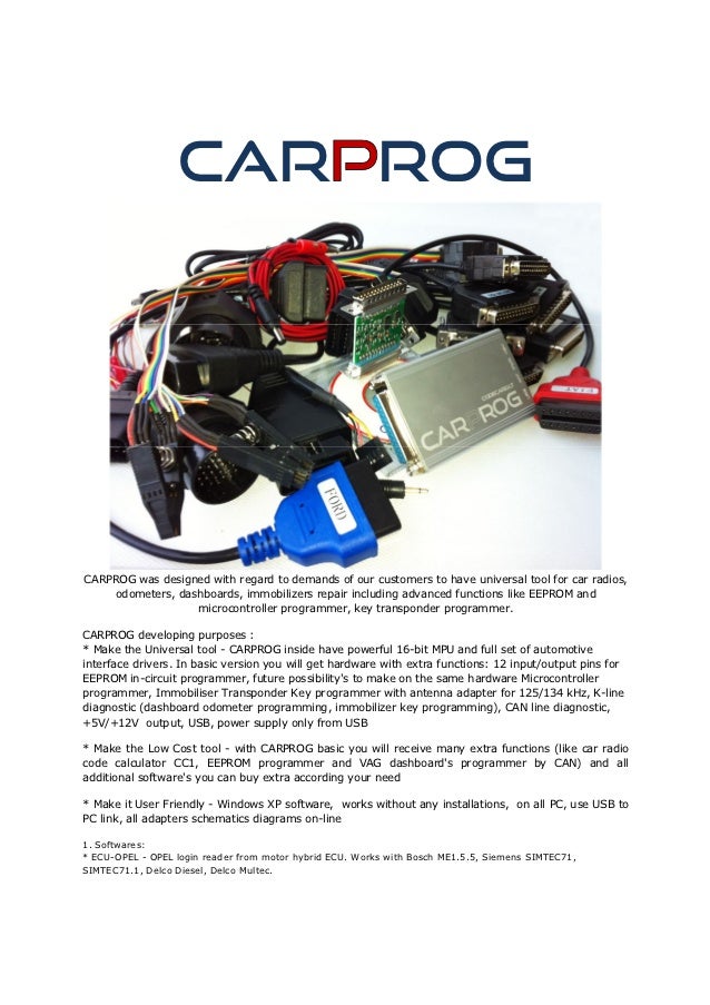 Carprog Manual - njcdom