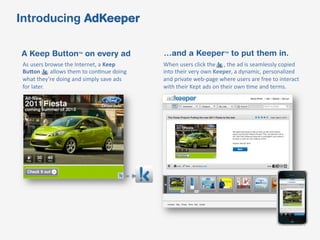 IGNITION: AdKeeper presentation by Scott Kurnit Slide 6