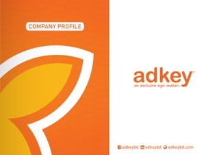 COMPANY PROFILE
adkeybd adkeybd adkeybd.com
 