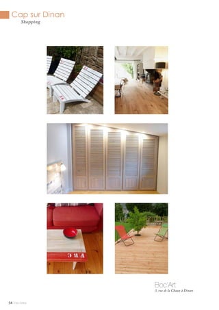 Mlle Adèle54
Cap sur Dinan
Shopping
Boc’Art
3, rue de la Chaux à Dinan
 