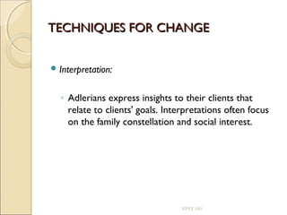Adlerian theory of personality | PPT