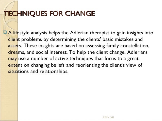 Adlerian theory of personality