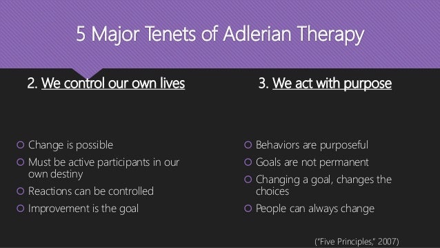 Adlerian Therapy