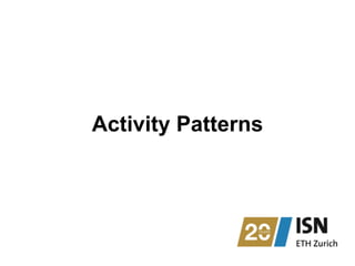 Activity Patterns
 