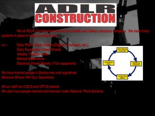 Adlr Construction Presentation | PPT