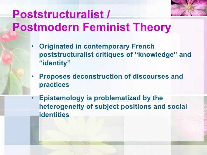 Adlt 601 Class 12 Gender, Learning, And Feminist Theories