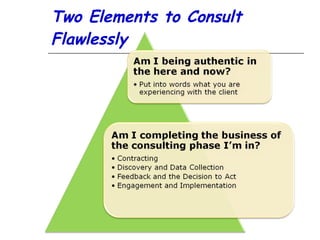 Two Elements to Consult Flawlessly 