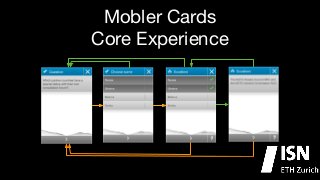 Mobler Cards
Core Experience

 