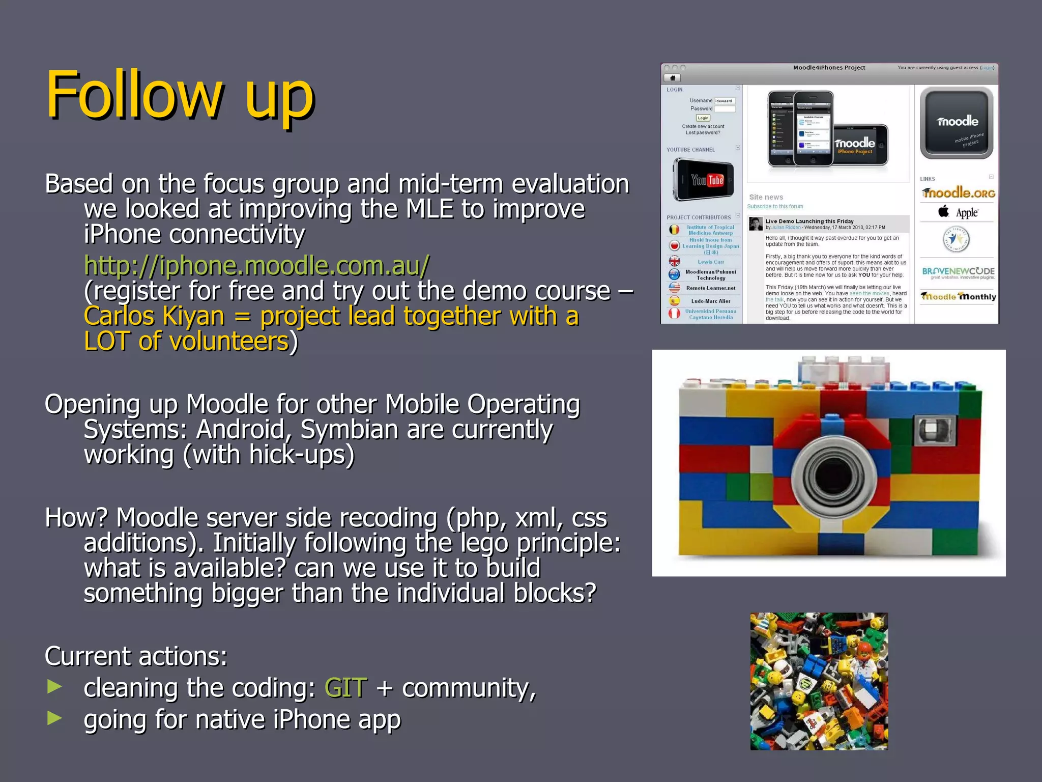 66.7%  of the iPhone users indicated that Skype was easy to access vs  22.2%  using the Nokia N95 88.9%  of the iPhone respondents found it easy to access Facebook via mobile vs the  44.4%  using the Nokia N95 