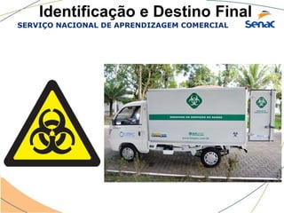 SERVIÇO NACIONAL DE APRENDIZAGEM COMERCIAL
Identificação e Destino Final
 
