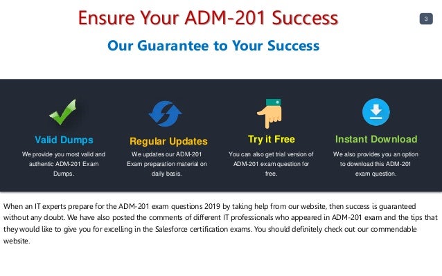 ADM-201資格準備