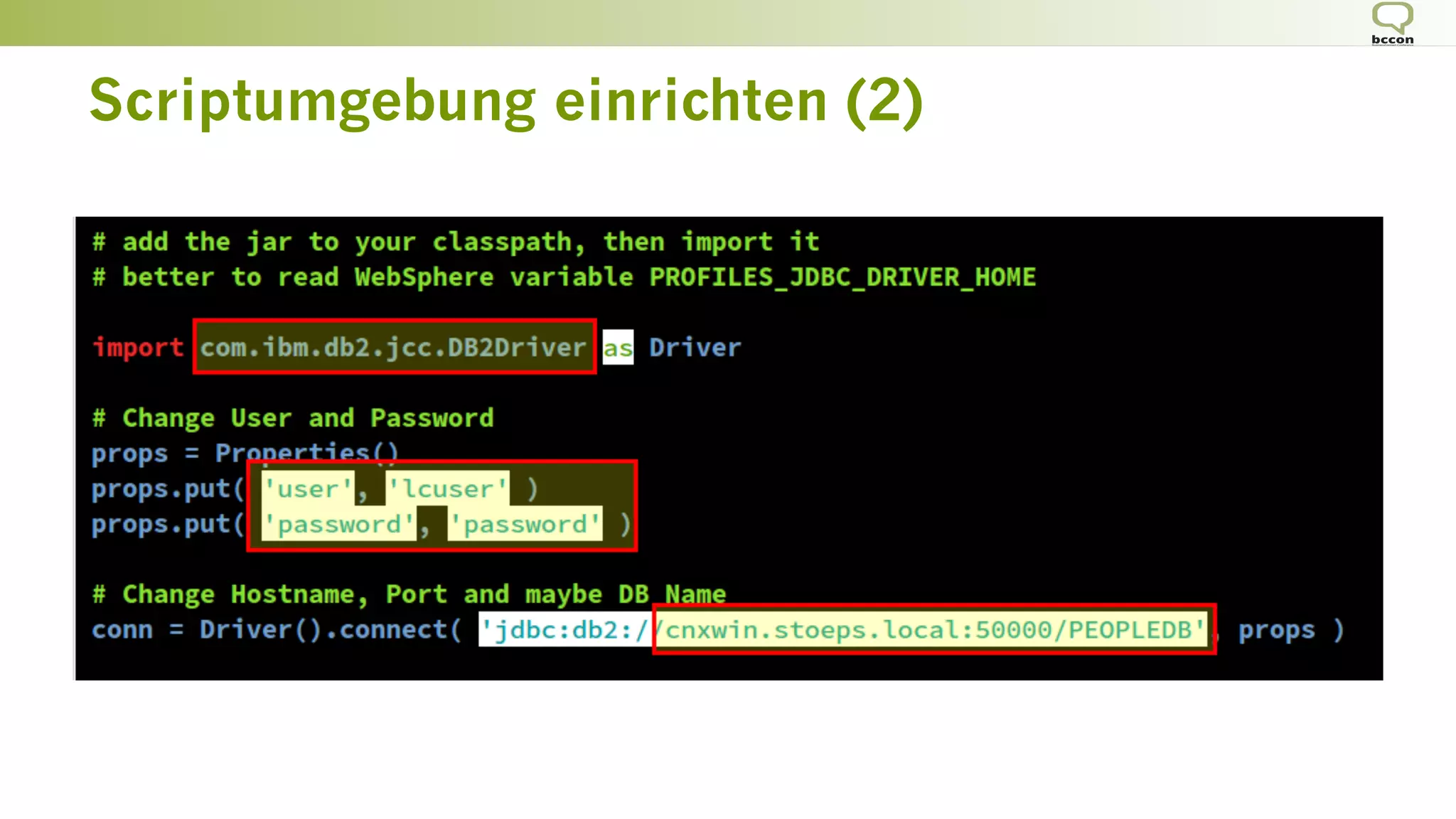 Scriptumgebung einrichten (2)
 