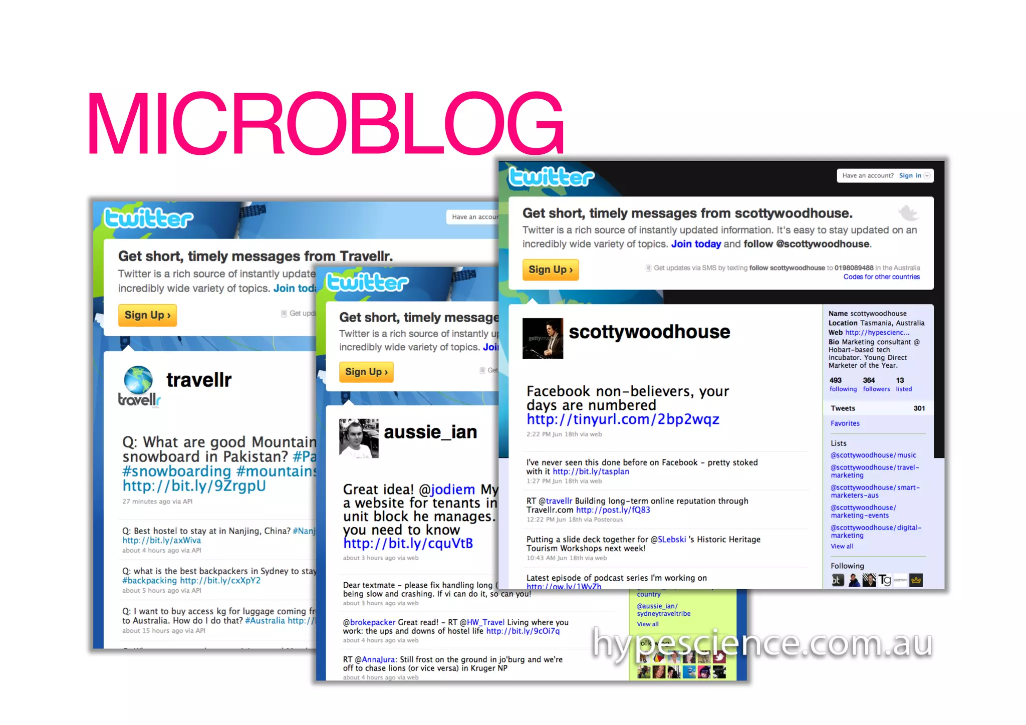MICROBLOG!
 