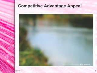 Competitive Advantage Appeal 