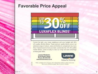 Favorable Price Appeal 