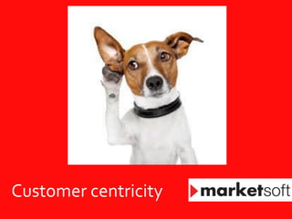 Customer centricity
 