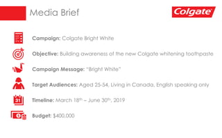 Media Planning - Colgate | PPT