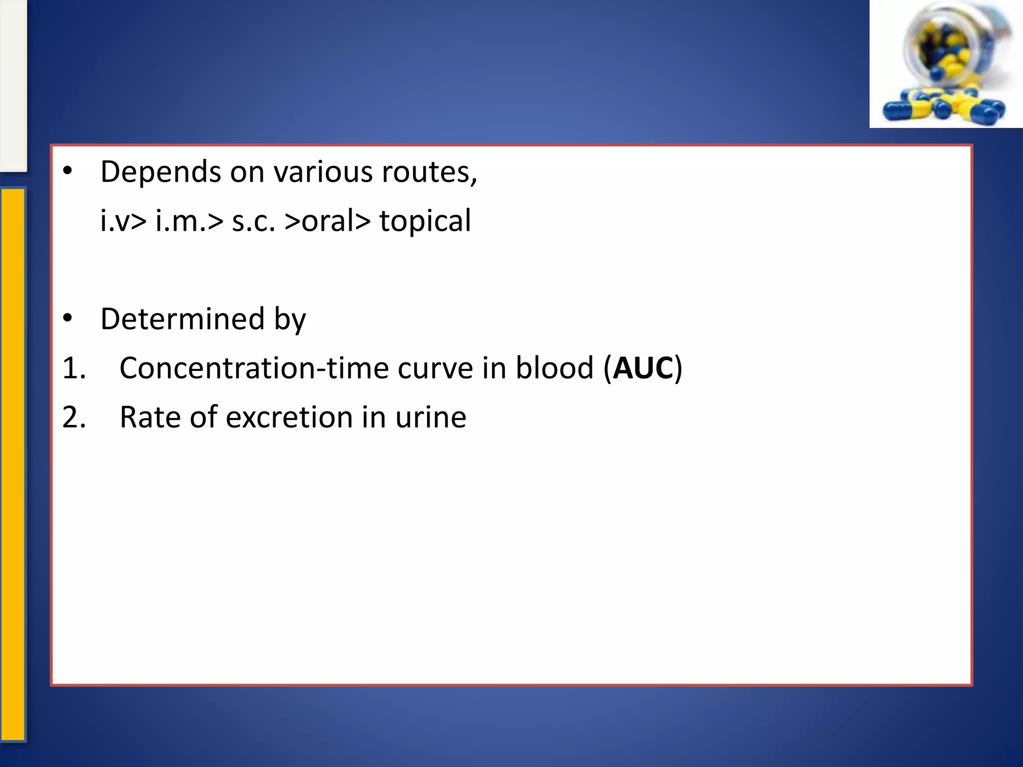 Pharmacokinetics - ADME | PPT