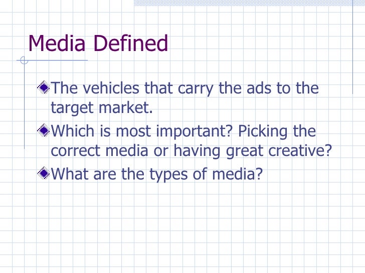 advertisement media plan
